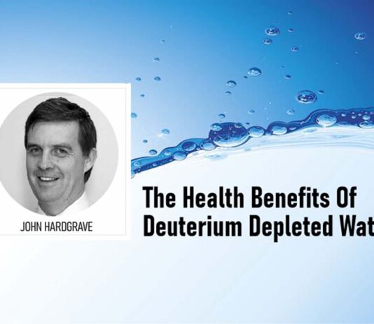John Hardgrave: Health benefits deuterium depleted water brings