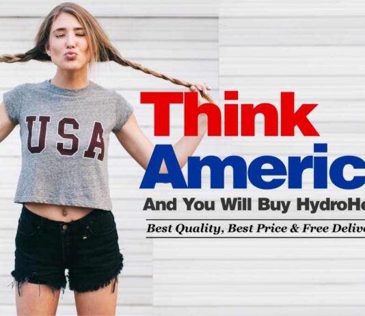 Think American And You Will Buy HydroHealth DDW
