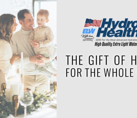 Deuterium-depleted Water – The Gift of Health For The Whole Family