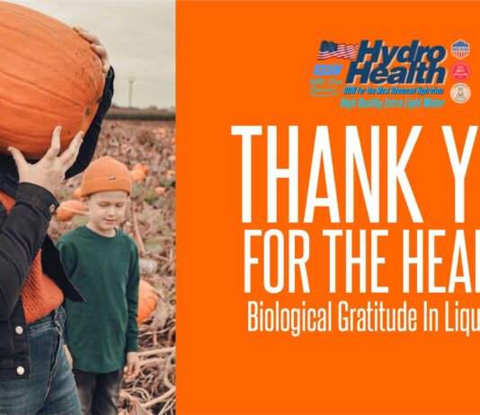 Thank You For The Health! Biological Gratitude In Liquid Form – The Quiet Gift Of DDW That Reaches Every Mitochondrion